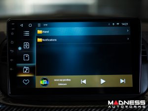 FIAT 500 Radio Head Unit Upgrade System w/ install Kit - Pre Facelift (Pre '16) - Black Trim - T2